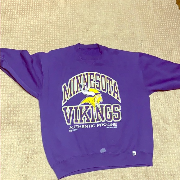 Russell Athletic Other - Minnesota Vikings crew night, hits like men’s L Russell Athletic Other - Minnesota Vikings crew night, hits like men’s L